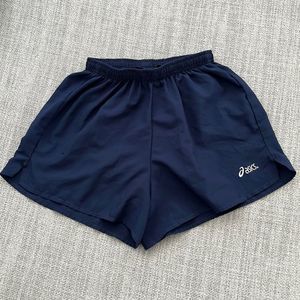 ASICS Navy Blue Women’s Running Shorts Size Small